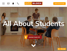 Tablet Screenshot of cityblock.co.uk