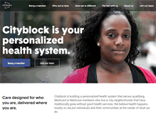 Tablet Screenshot of cityblock.com